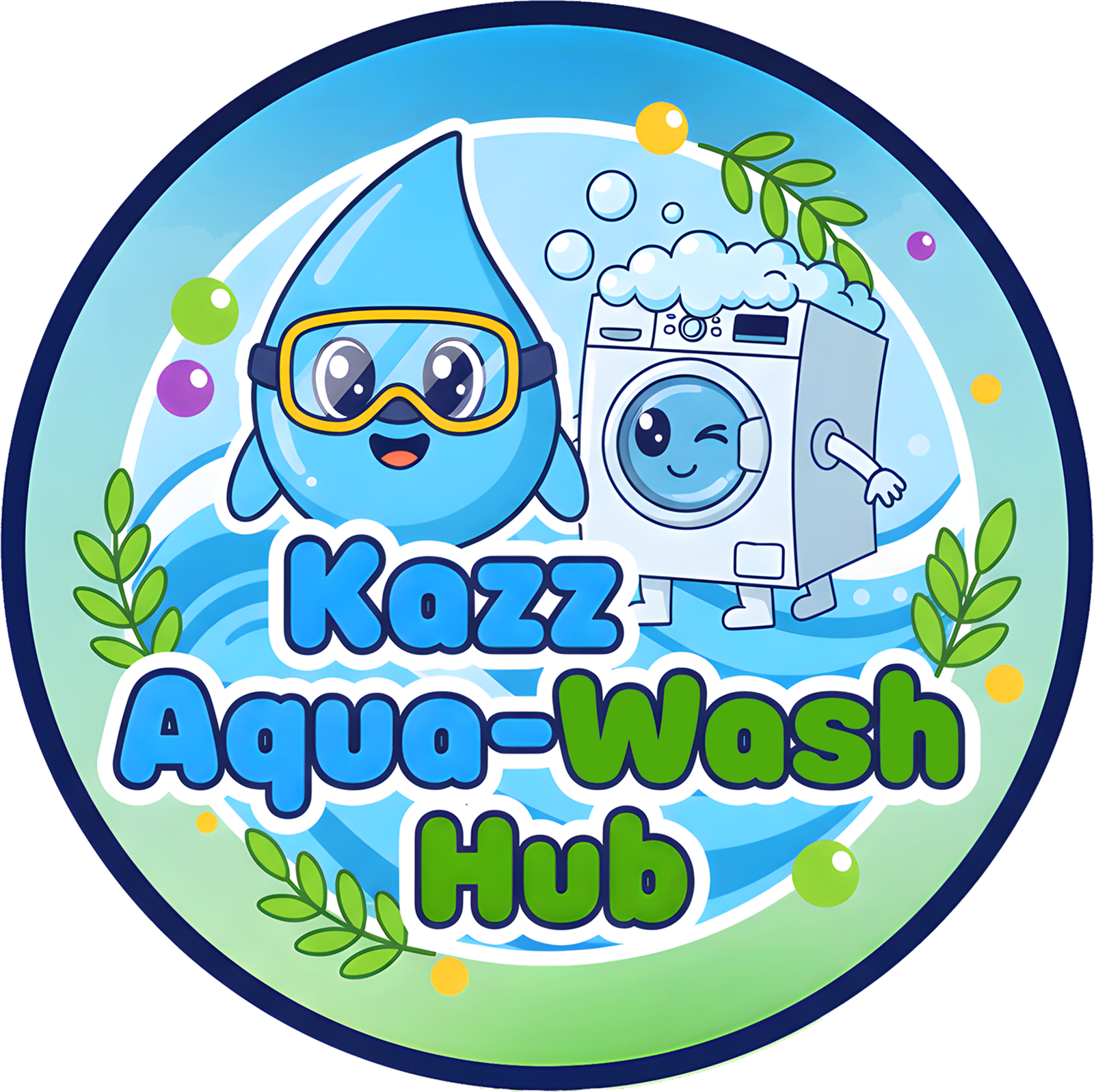 Kazz Aqua Wash Hub logo